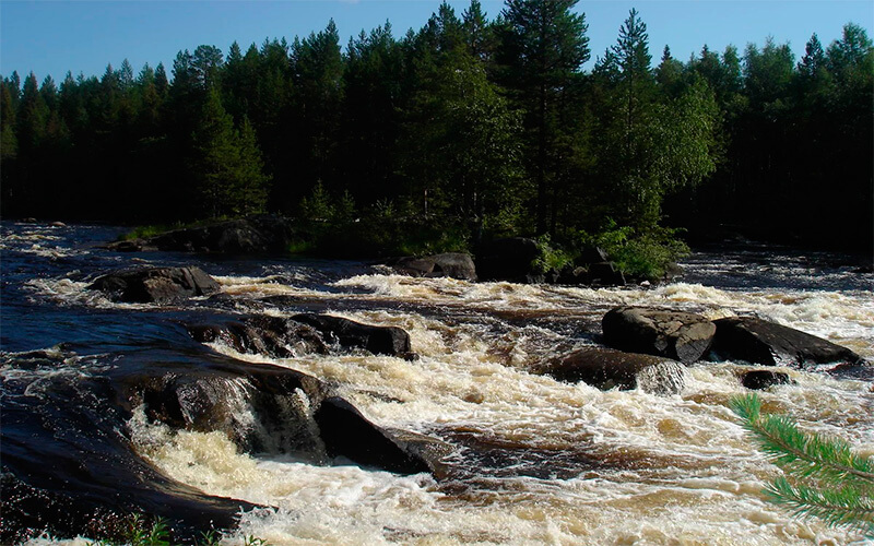 Карелия Чирка Кемь сплав